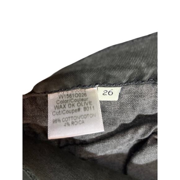 Rag & Bone Dark Olive Skinny Jeans Women’s Size 26 – Premium Designer Denim - Picture 6 of 7